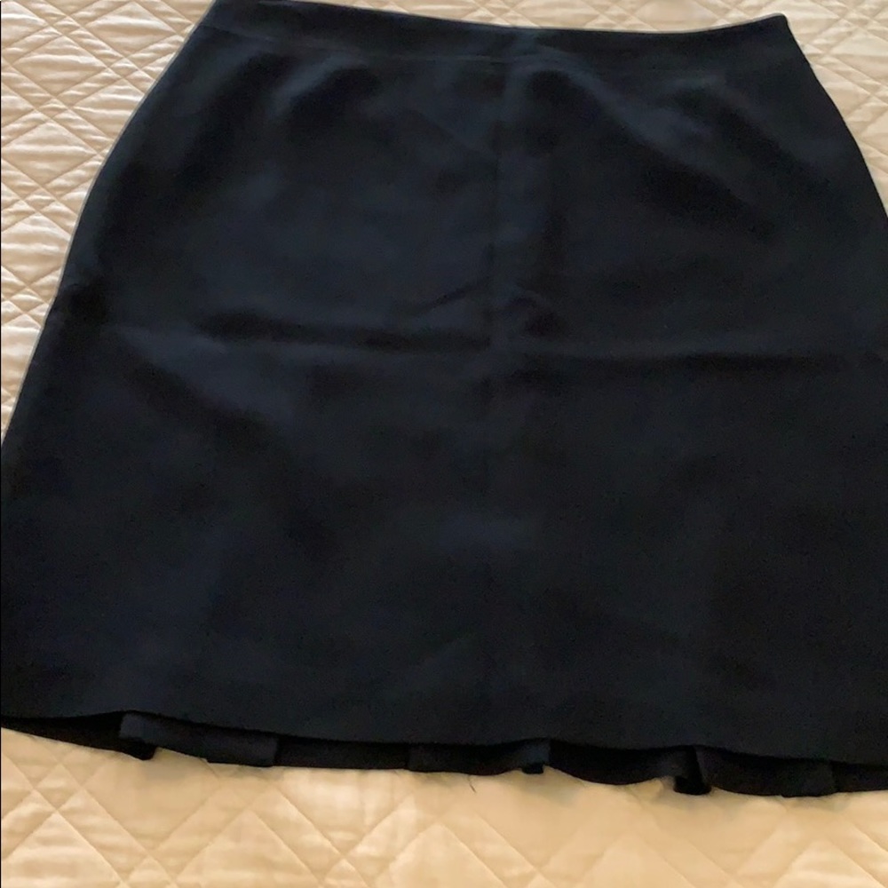 Ann Taylor knee length black skirt